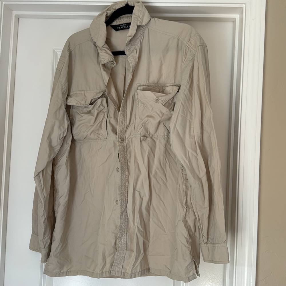 Vintage L.L. Bean Traveler Shirt Large